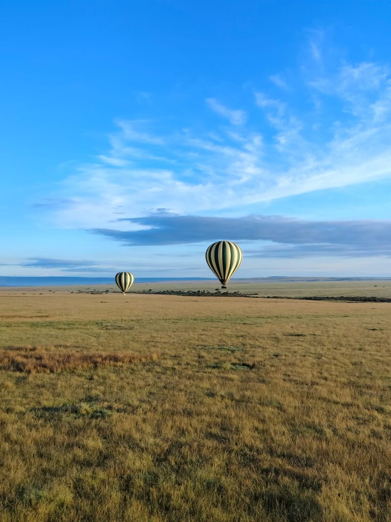Hot Air balloon safari in Maasai Mara by African Trails Expeditions