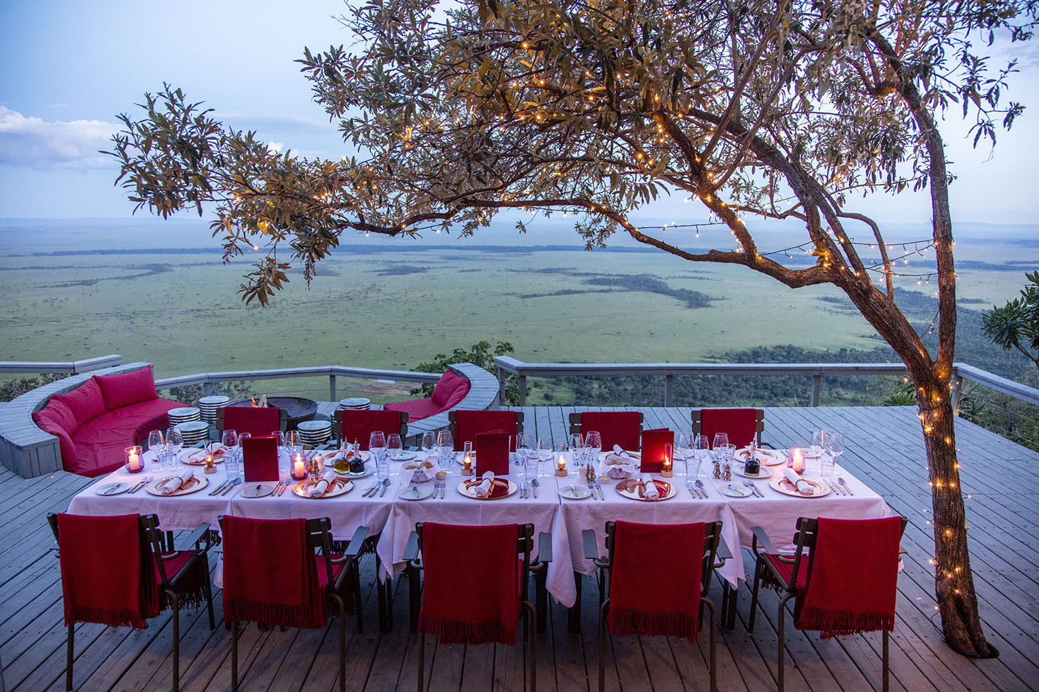 Dining at Angama Mara
