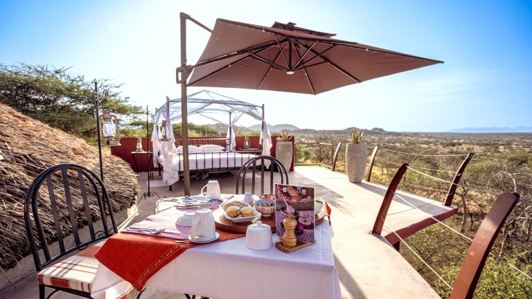 Sasaab Lodge tented camp, Samburu