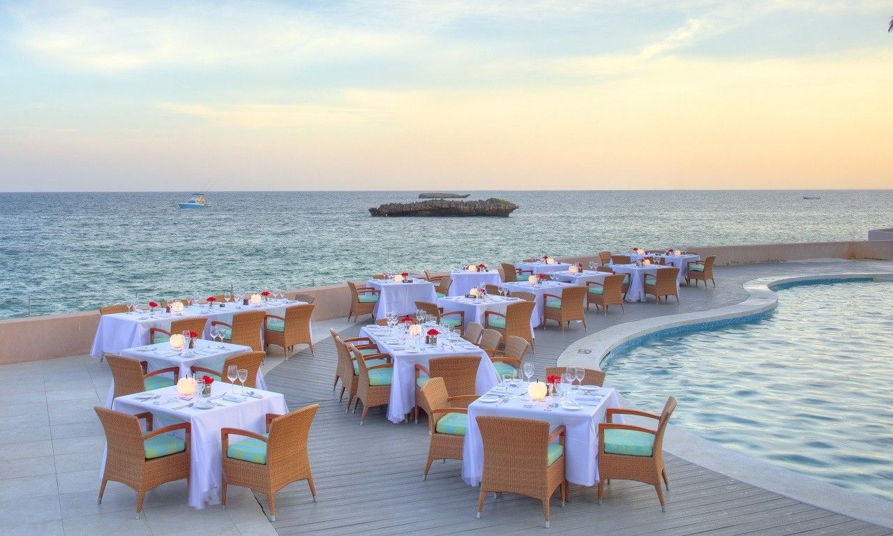 Dining at Hemingways Watamu