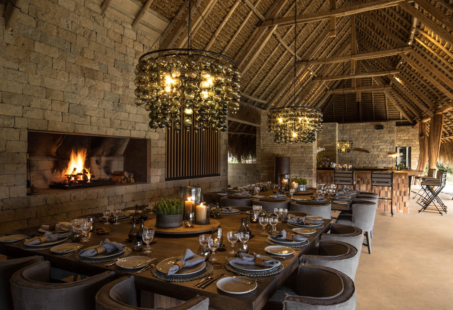 Dining at Sirai House