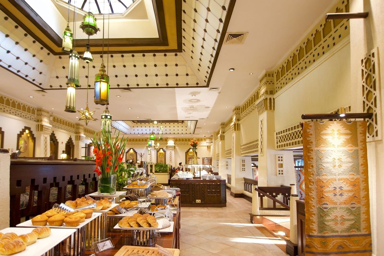 Dining at Nairobi Serena Hotel