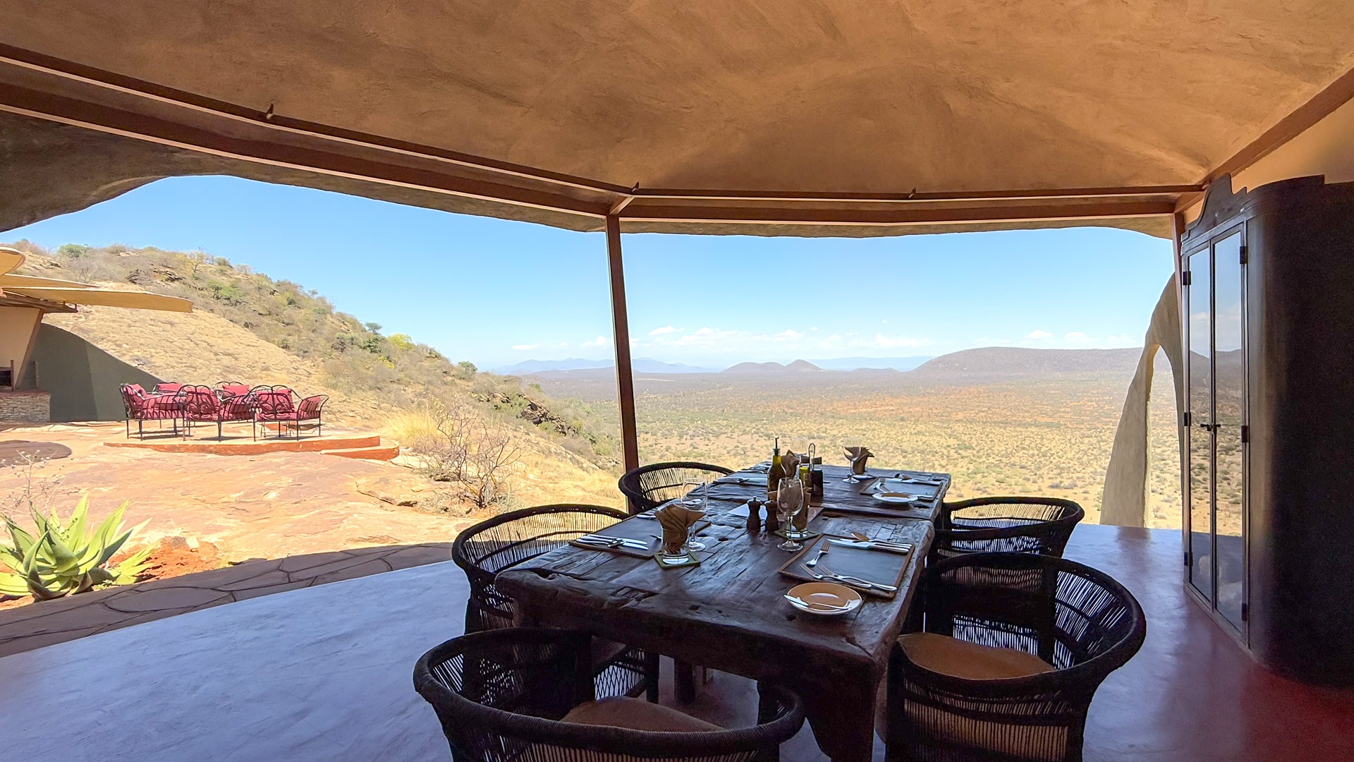 Dining at Saruni Samburu