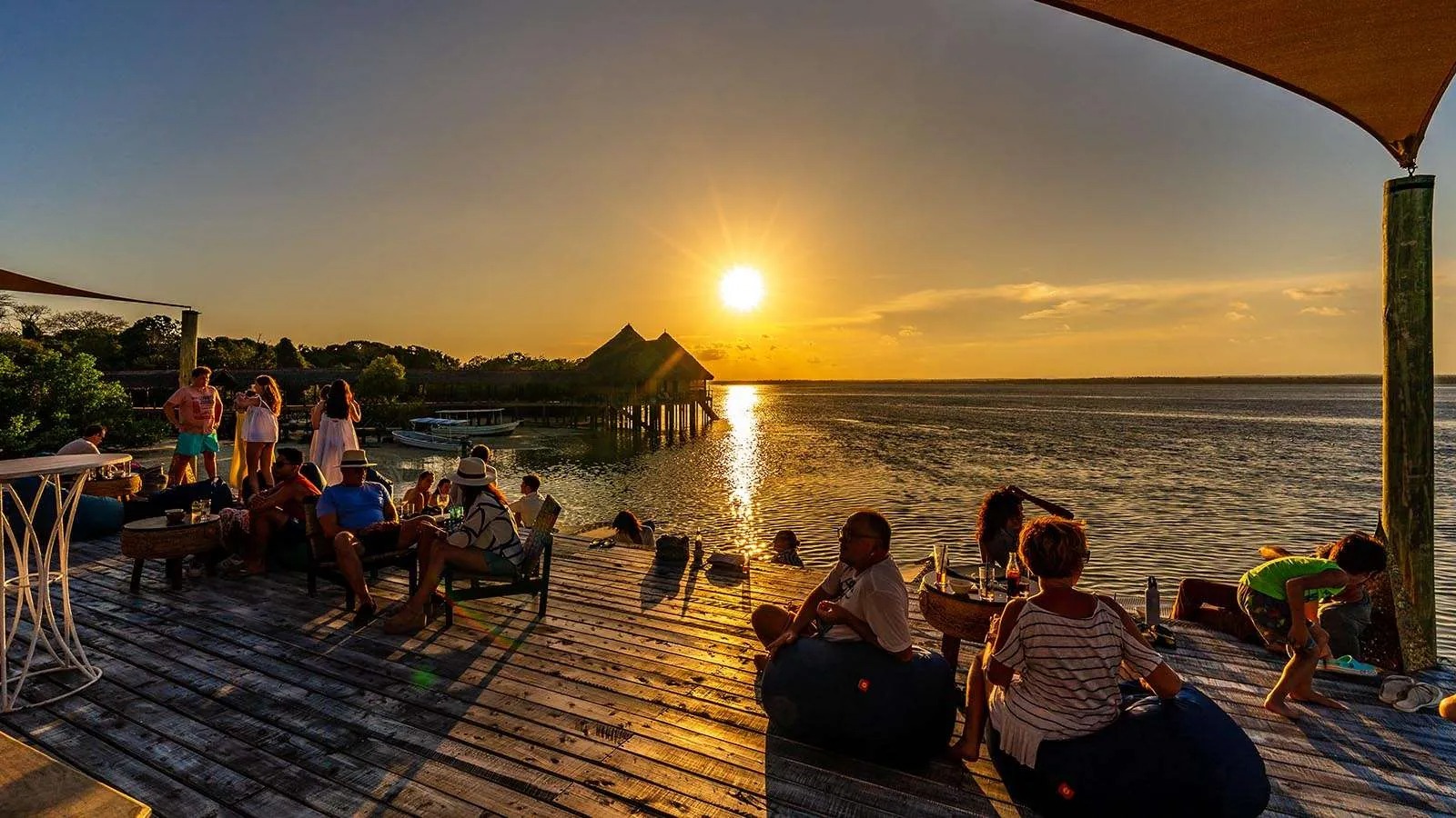Sunset at Mkoko Bar