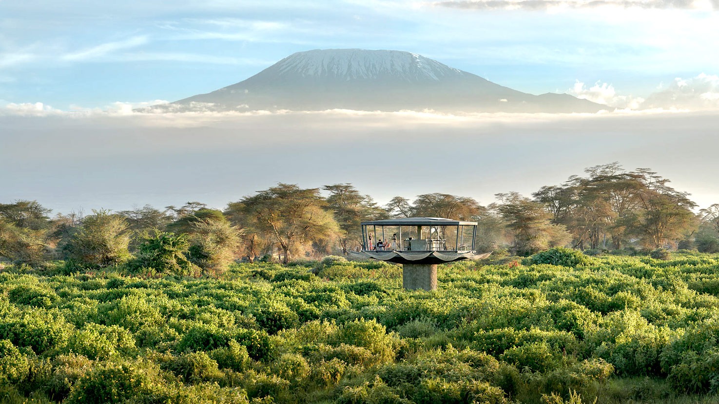 Elephant Viewing Tower & Pool Sundowners