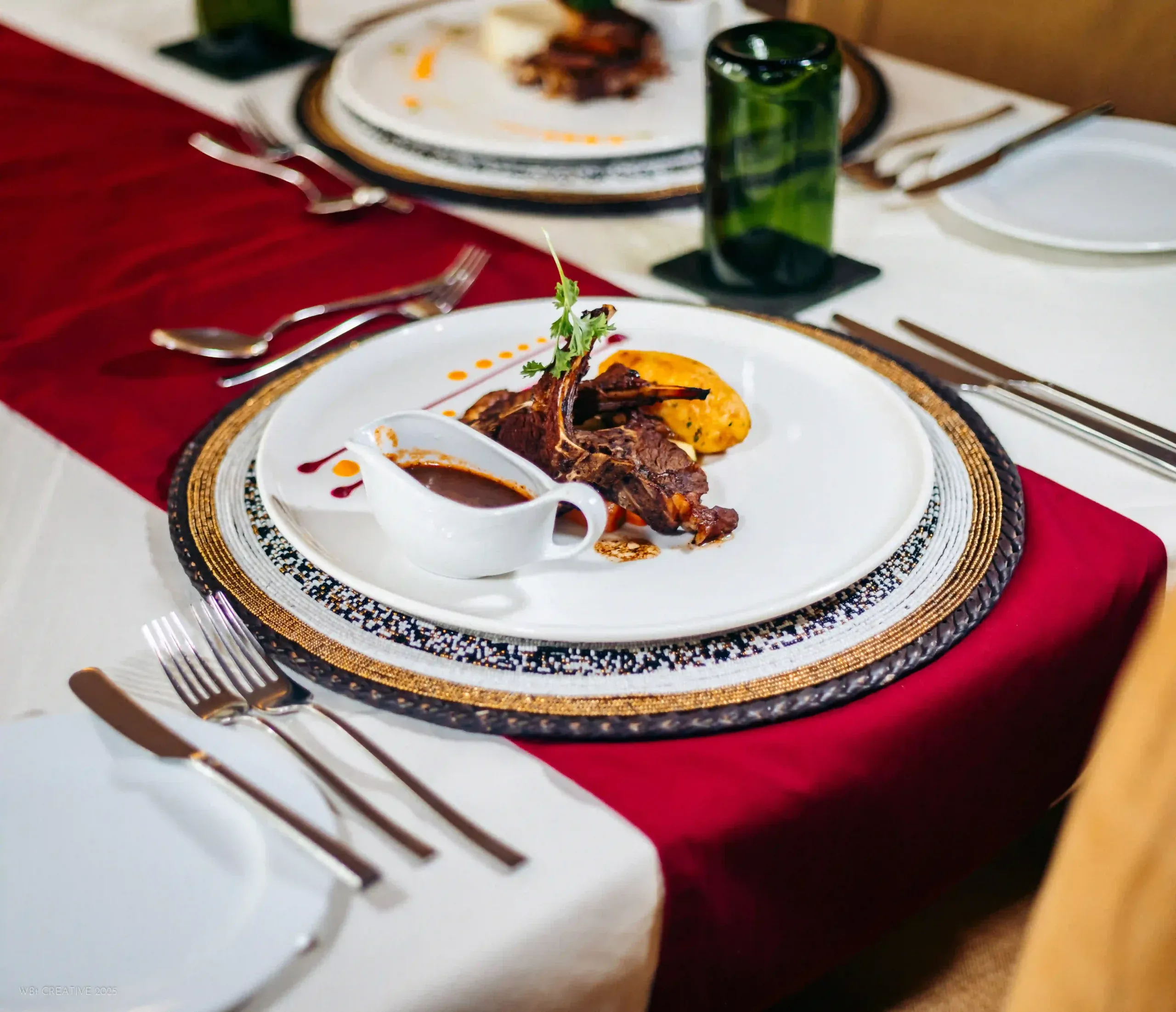 Dining at Soroi Larsen’s Camp