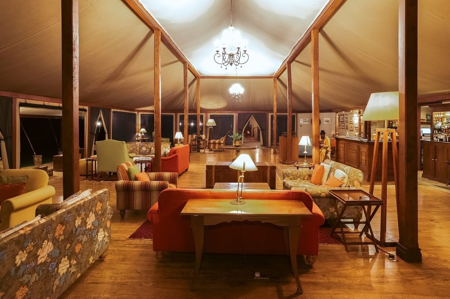 Dining at Lake Elmenteita Serena Camp