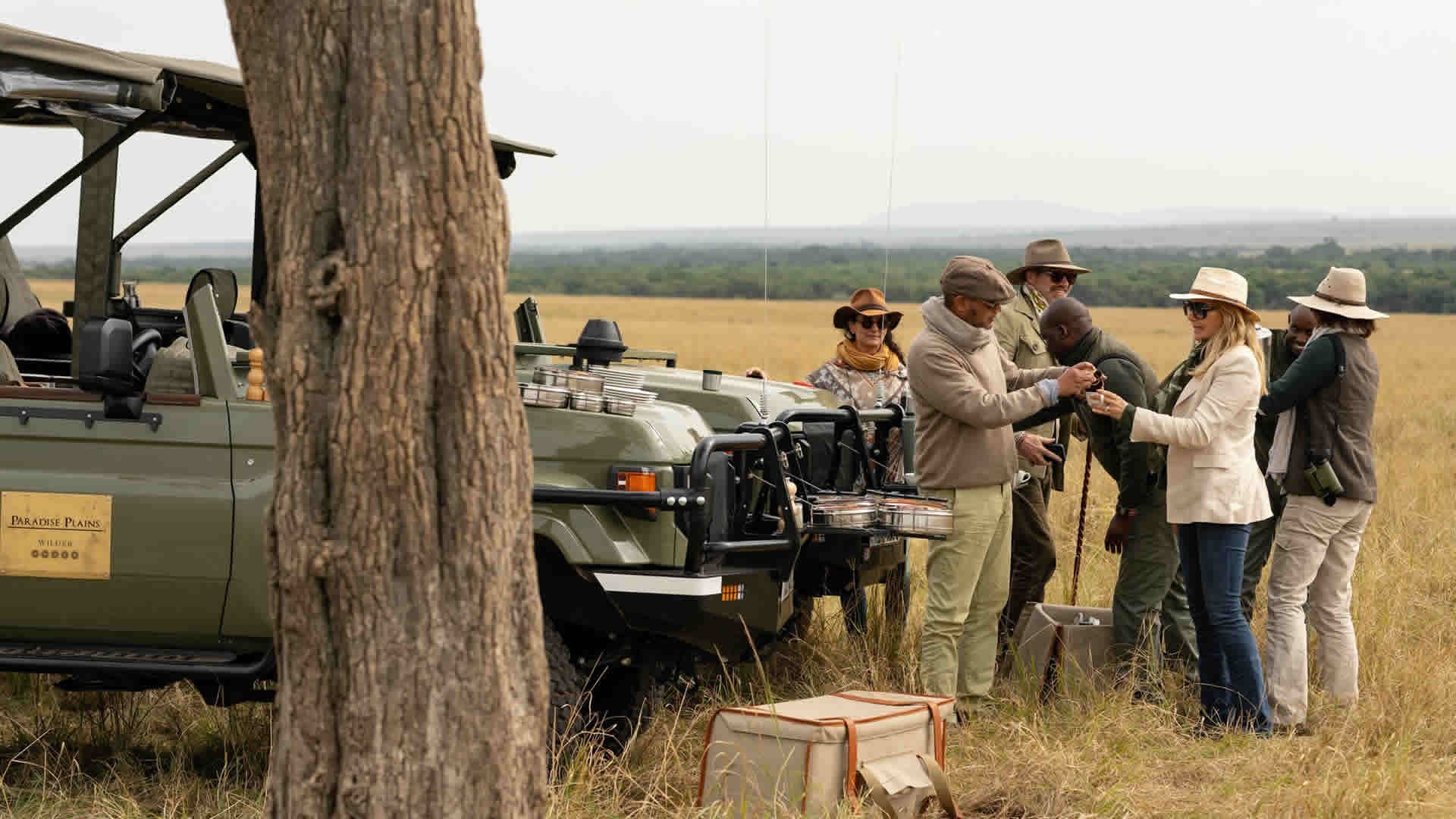Sundowners on Leopard Hill