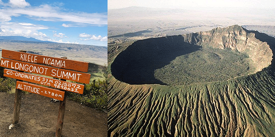 Mount Longonot A dormant volcano 30 km south of the resort
