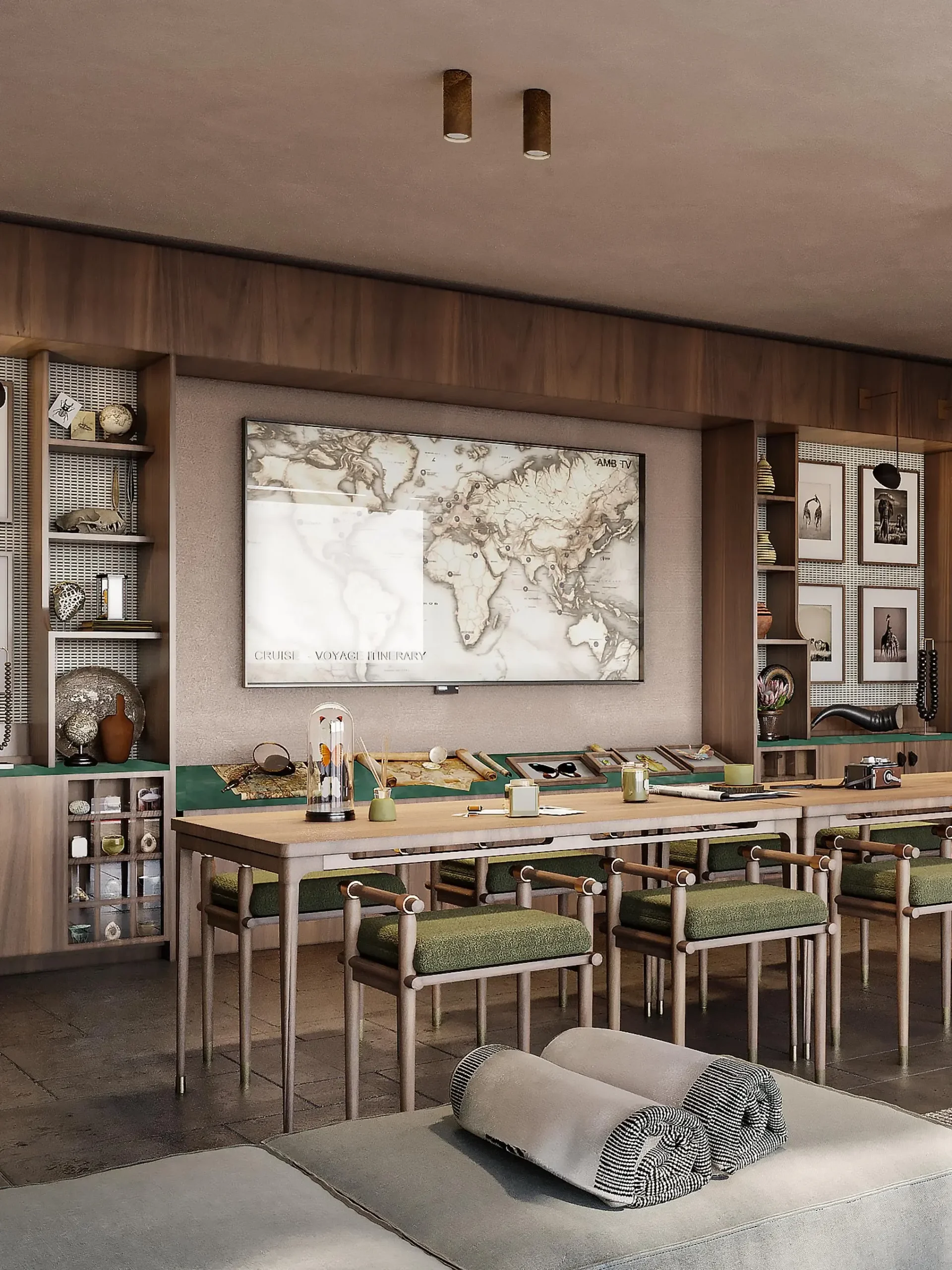 Dining at Kitirua Plains Lodge