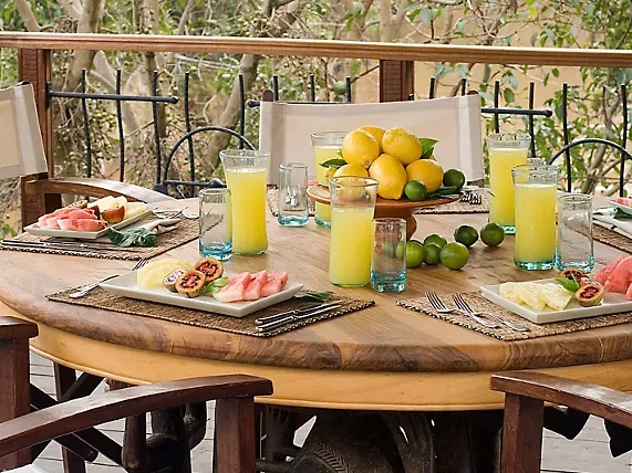 Dining at Fairmont Mara