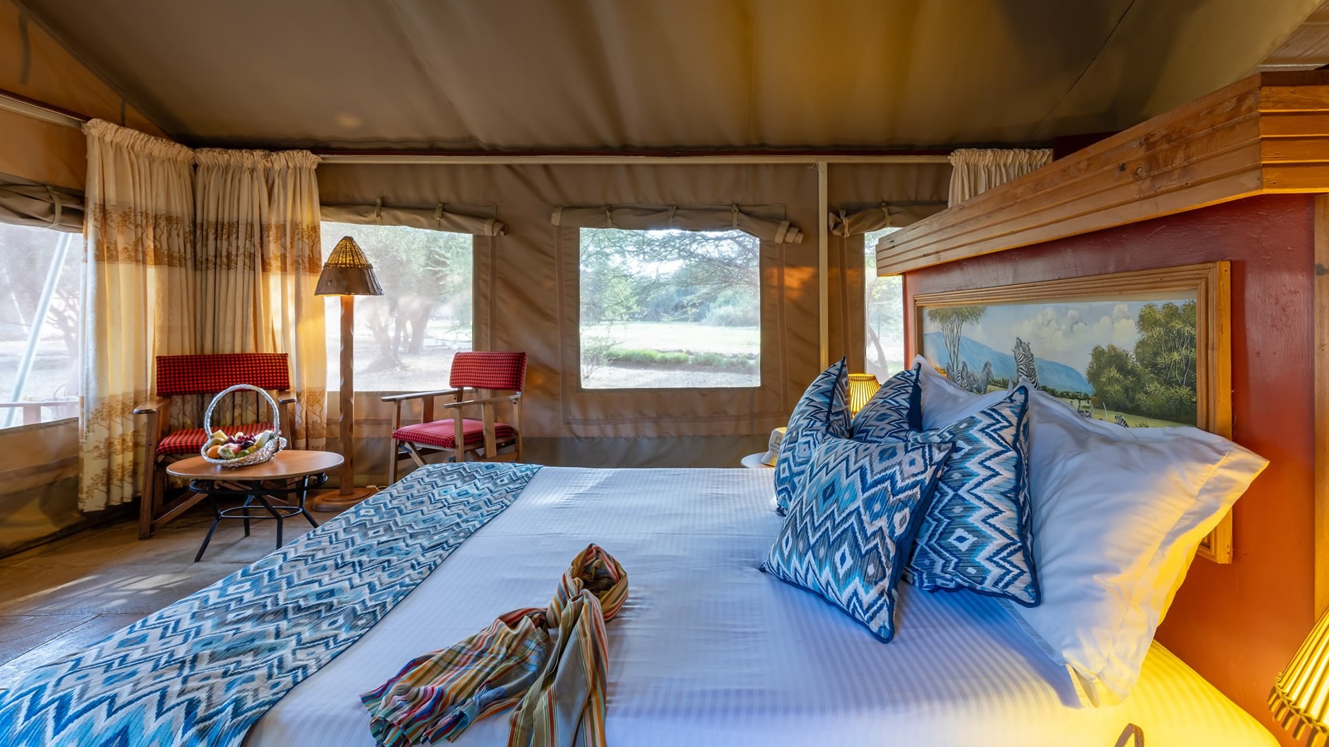Sentrim Amboseli Lodge tented camp, Amboseli