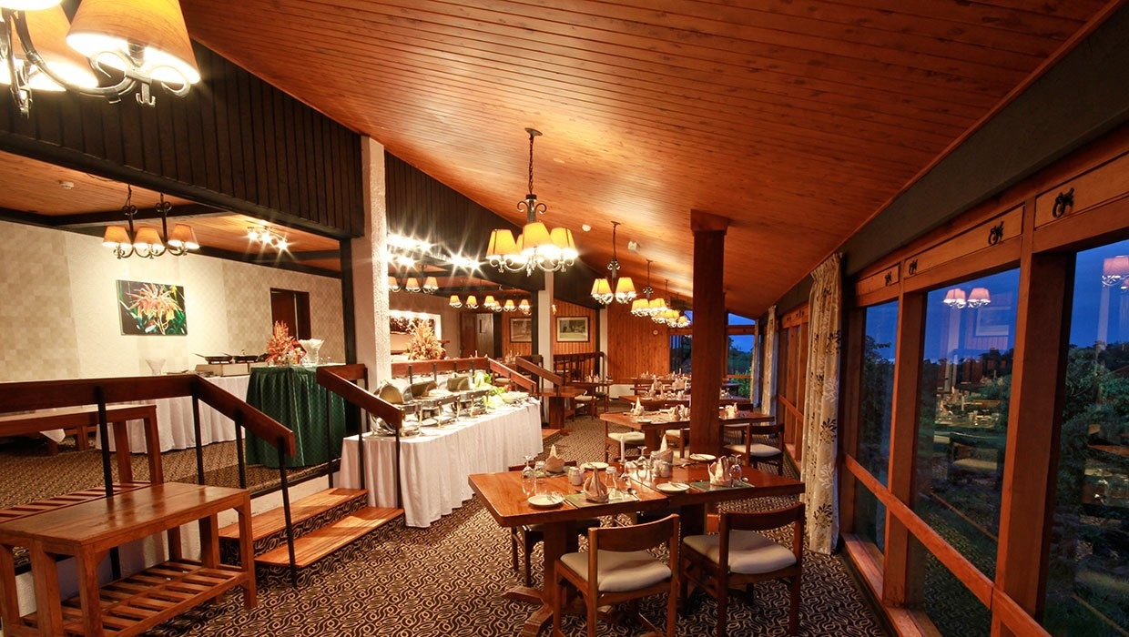 Dining at The Ark Lodge