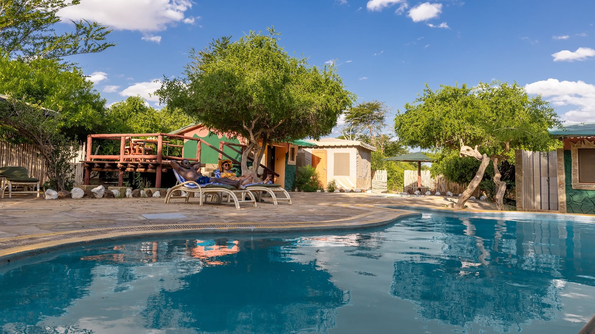 Sentrim Tsavo Lodge tented camp, Tsavo East