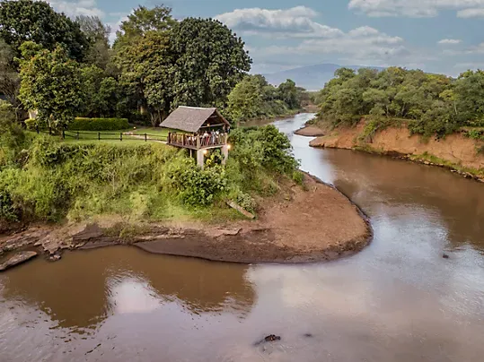 Hippo Terrace and River Viewing