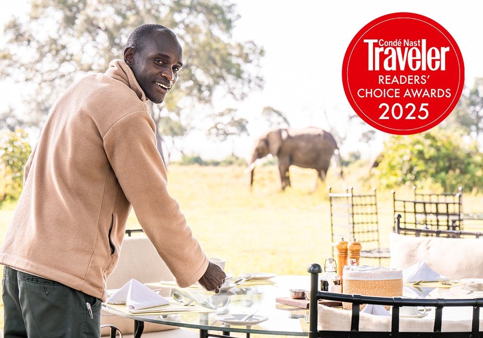 Dining at Governors’ Camp