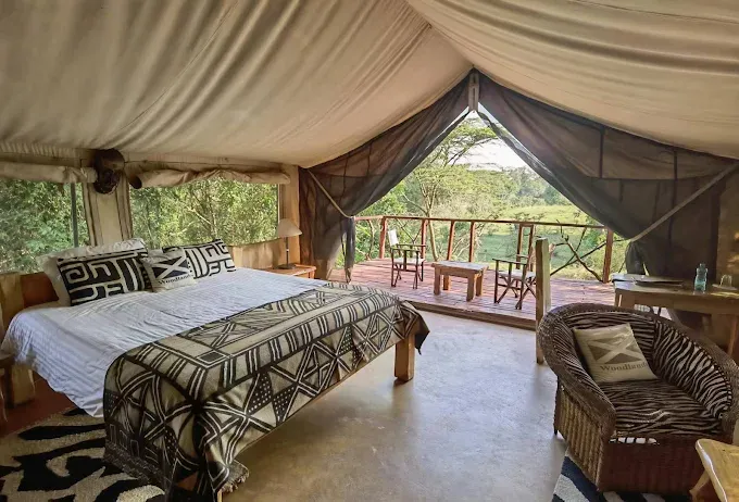 Olumara Camp tented camp, Maasai Mara